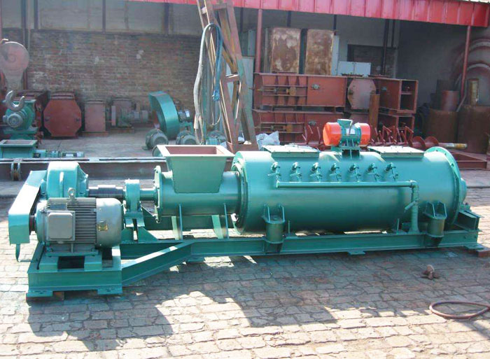 单轴粉尘加湿搅拌机